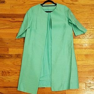 Robin's egg blue vintage jacket